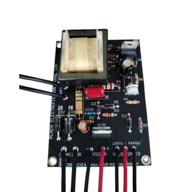 Placa Repuesto Electrificador Rural 12v 2 velocidades
