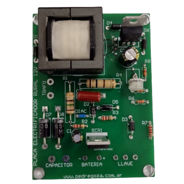 Placa Repuesto Electrificador Rural 12v 2 velocidades